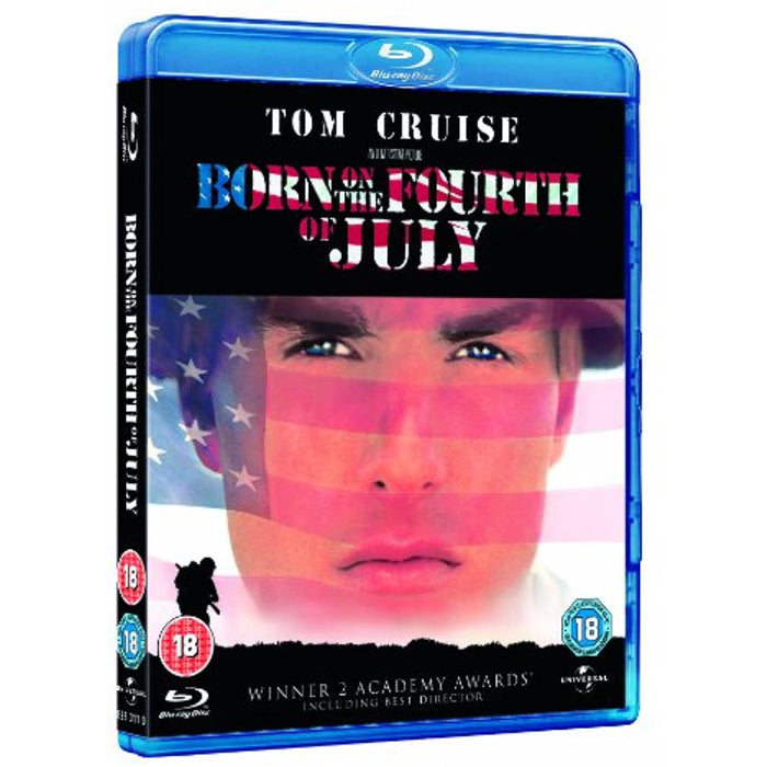 Born on the Fourth of July [Blu-ray] [Region Free] (Tom Cruise) - Very Good - Attic Discovery Shop