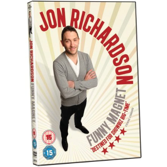 NEW Sealed - Jon Richardson - Funny Magnet [DVD] [Region2,4,5] - Attic Discovery Shop