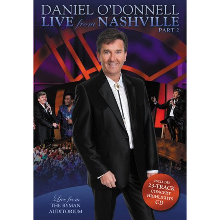 Daniel O'Donnell Live From Nashville Part 2 [DVD & CD] Region Free - New Sealed - Attic Discovery Shop