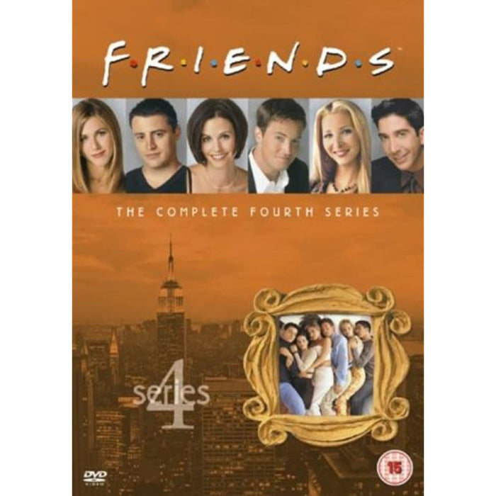 Friends: Complete Season 4 Fourth Series [DVD] [1995] [Region 2] - New Sealed - Attic Discovery Shop