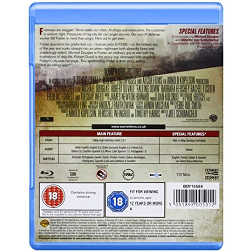 Falling Down [Blu-ray] [1993] [Region Free] - Very Good - Attic Discovery Shop