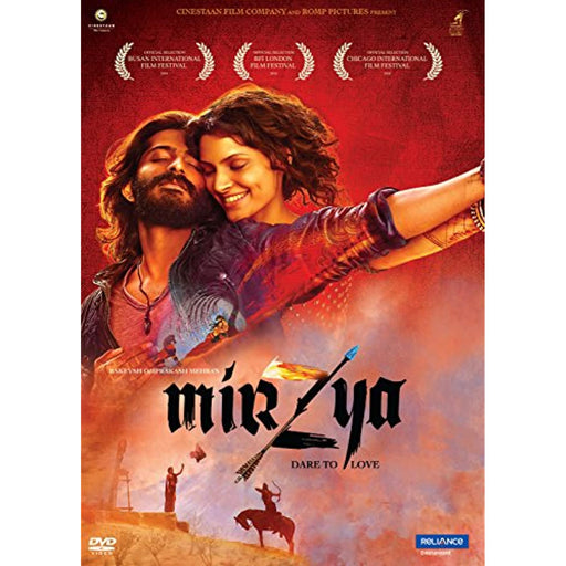 MIRZYA - Harshvardhan Kapoor Saiyami Kher [DVD] [Region Free] Rare Bollywood DVD - Like New - Attic Discovery Shop