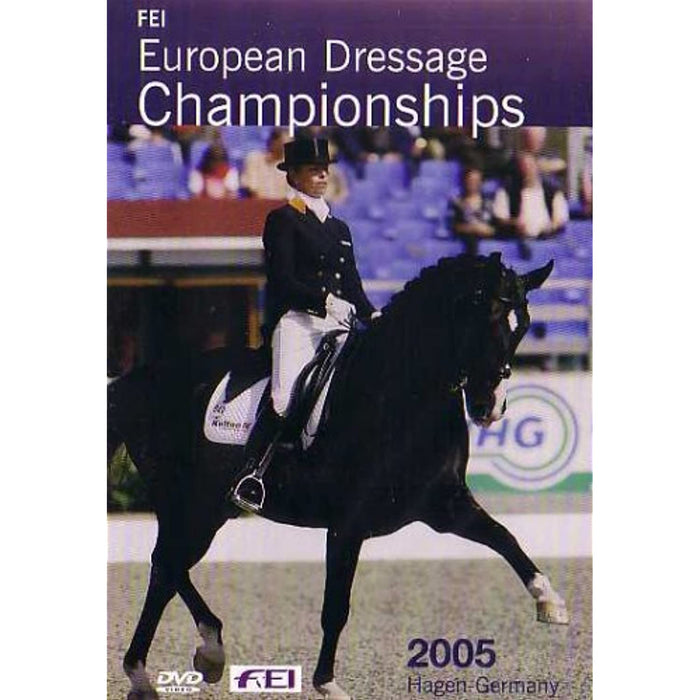 FEI European Dressage Championships 2005 Rare DVD - Hagen - Germany - New Sealed - Attic Discovery Shop