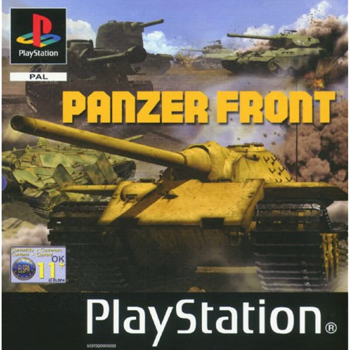 Panzer Front 1 (PS1 PlayStation 1 Game) [PAL] - Very Good - Attic Discovery Shop