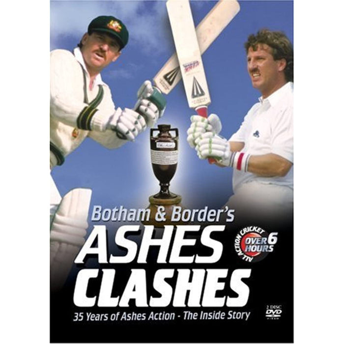 Ashes Clashes [DVD] [Region 2] (Botham & Border's) - New Sealed - Attic Discovery Shop
