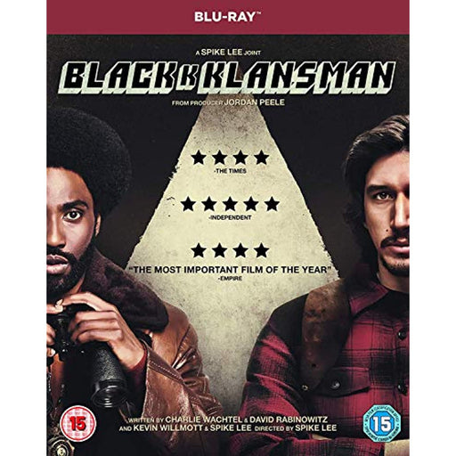 BlackkKlansman [Blu-Ray] [2018] [Region Free] - Acceptable - Attic Discovery Shop