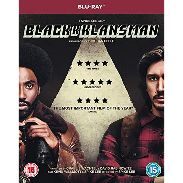 BlackkKlansman [Blu-Ray] [2018] [Region Free] - Acceptable - Attic Discovery Shop