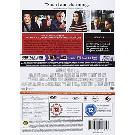 The Intern [DVD] [2015] [2016] [Region 2] - Like New - Attic Discovery Shop