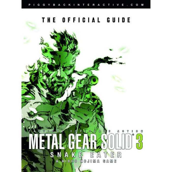 Metal Gear Solid 3: Snake Eater - The Official Guide Piggyback Paperback Book - Very Good - Attic Discovery Shop