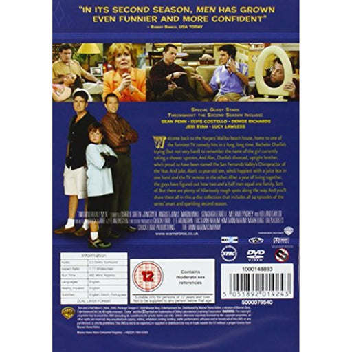 Two And A Half Men - Season 2 [DVD] [2006] [Region 2] The Complete 2nd Series - Like New - Attic Discovery Shop