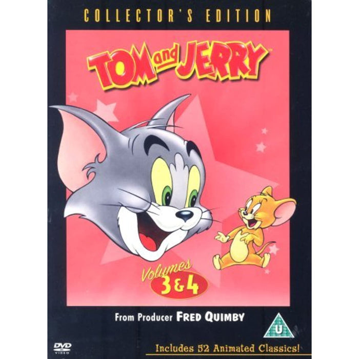 Tom & Jerry Collectors Edition Vols 3 & 4 [DVD] [Region 2] - New Sealed - Attic Discovery Shop