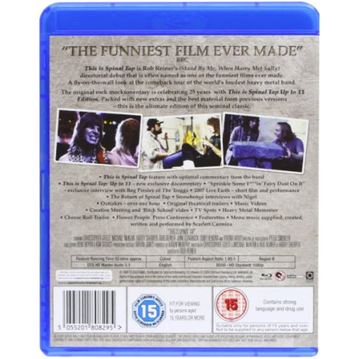 This Is Spinal Tap - Up To 11 Edition [Blu-ray] [Region B] - Very Good - Attic Discovery Shop