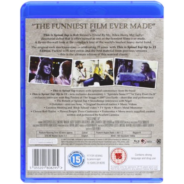This Is Spinal Tap - Up To 11 Edition [Blu-ray] [Region B] - Very Good - Attic Discovery Shop