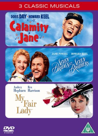 Calamity Jane/Seven Brides For Seven Brothers/My Fair Lady [DVD] [Region 2] - Like New - Attic Discovery Shop