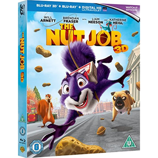 The Nut Job [Blu-ray 3D + Blu-ray] [2014] [Region Free] - Very Good - Attic Discovery Shop