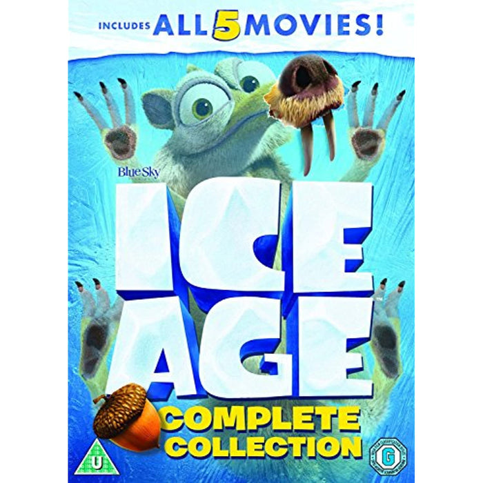 Ice Age All 5 Movies - Mammoth Box Set [DVD] [2002] [Region 2] - New Sealed - Like New - Like New - Attic Discovery Shop