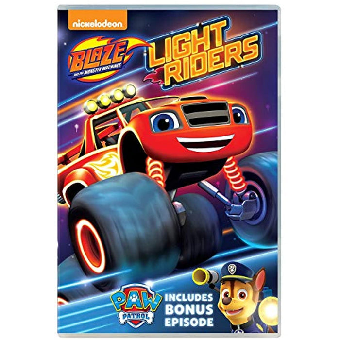 Blaze And The Monster Machines: Light Riders! [DVD] [Region 2] - New Sealed - Attic Discovery Shop