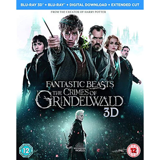 Fantastic Beasts The Crimes of Grindelwald 3D + 2D COG Blu-ray 2018 [Region B] - Like New - Attic Discovery Shop