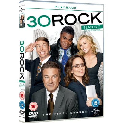 30 Rock Season 7 Complete Seventh Series [DVD] [Region 2] - New Sealed - Attic Discovery Shop