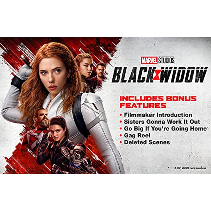Marvel Studios Black Widow [Blu-ray] [2021] [Region Free] - Very Good - Attic Discovery Shop