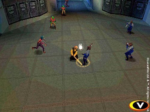 Star Wars Episode 1 I Jedi Power Battles (PS1 PlayStation 1 Game) - Good - Attic Discovery Shop