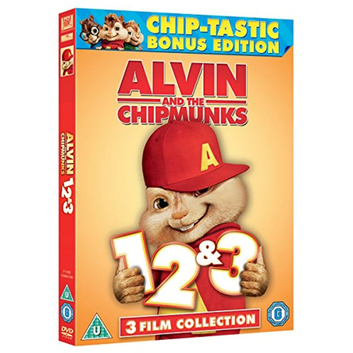 Alvin And The Chipmunks 1-3 (1, 2 & 3) [DVD] [Region 2] - New Sealed - Attic Discovery Shop