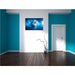 Earth In The Universe Stunning Picture Art Print On Canvas Space 70 x 100cm XXL - Very Good - Attic Discovery Shop