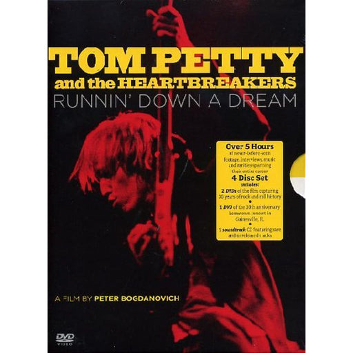 Tom Petty and the Heartbreakers Runnin' Down a Dream [Rare 4 Disc Set DVD + CD] - Very Good - Attic Discovery Shop
