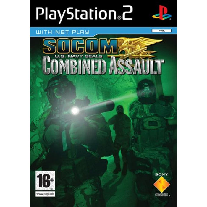 SOCOM Combined Assault (PS2 PlayStation 2 Game) [PAL] [Includes Manual] - Very Good - Attic Discovery Shop