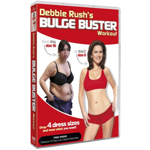 Debbie Rush's Bulge Buster Workout [DVD] [Region 2 + 4] - New Sealed - Attic Discovery Shop