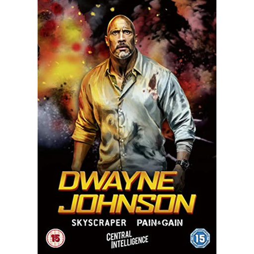 Dwayne Johnson 3-Movie Collection Skyscraper, Pain & Gain [DVD] [2019] [Region - Like New - Attic Discovery Shop