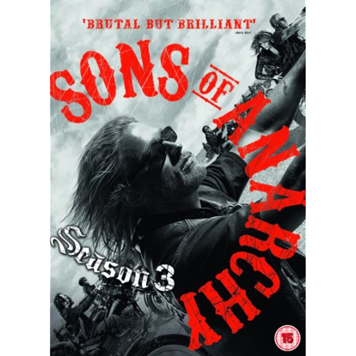 Sons of Anarchy Season 3 The Complete Third Series [DVD] [Region 2] - New Sealed - Attic Discovery Shop