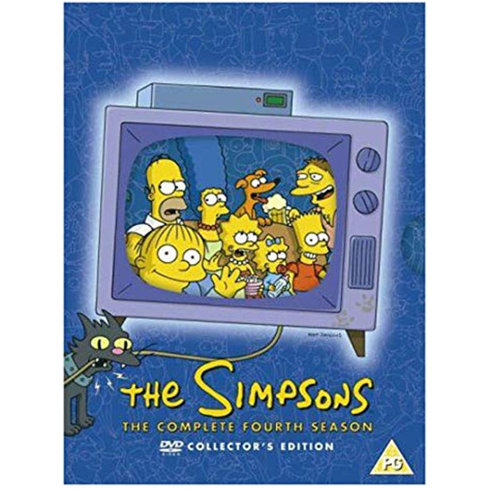 The Simpsons Complete Season 4 Fourth Series DVD Box Set [Reg 2] - New Sealed - Attic Discovery Shop
