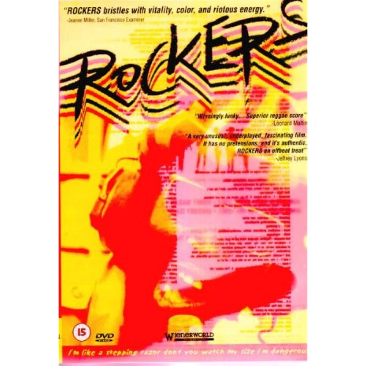 Rockers Reggae Jamaican Film DVD NTSC Region 1 Rare US