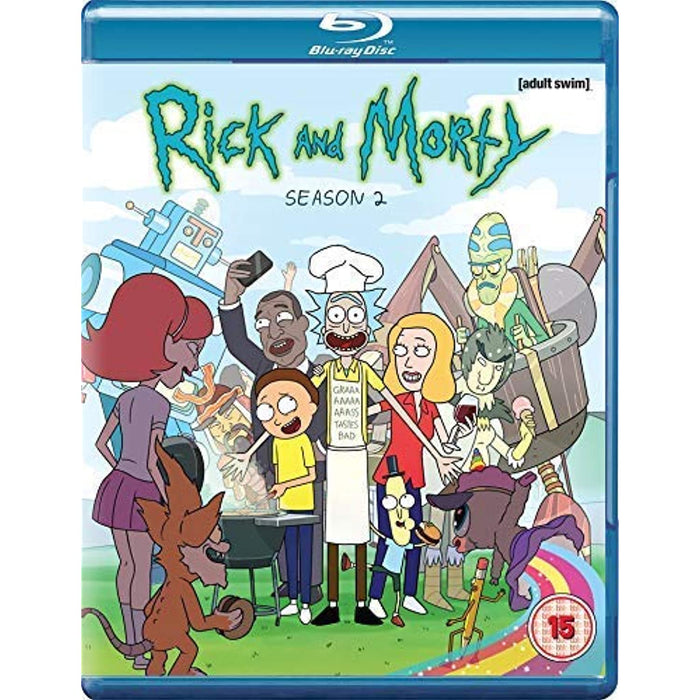 Rick & Morty Season 2 / The Complete Second Series [Blu-ray] [Region B] - Like New - Attic Discovery Shop