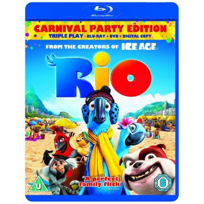 NEW Sealed - Rio Carnival Party Edition (Blu-ray + DVD) [Region Free] - Attic Discovery Shop