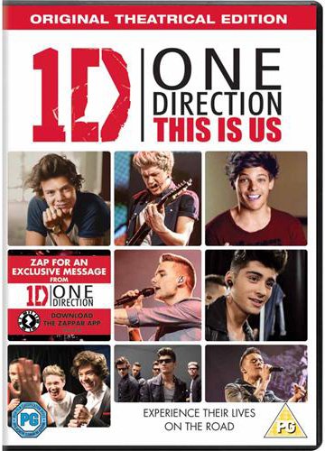One Direction: This Is Us [DVD] [2013] [Region 2] Original Theatrical Edition - Like New - Like New - Attic Discovery Shop