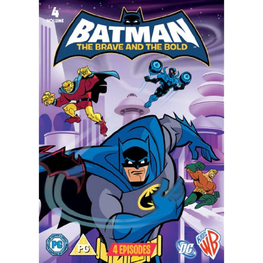 Batman The Brave And The Bold Vol.4 Animated [DVD] 2011 [Region 2] - New Sealed - Attic Discovery Shop