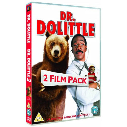 Dr. Dolittle 1 and 2 Double Pack [DVD] [1998] - [Region 2] - (New, Torn Seal) - Like New - Like New - Attic Discovery Shop