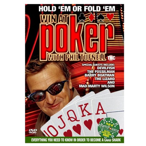 Win At Poker With Phil Tufnell [DVD] [Region 2] - New Sealed - Attic Discovery Shop