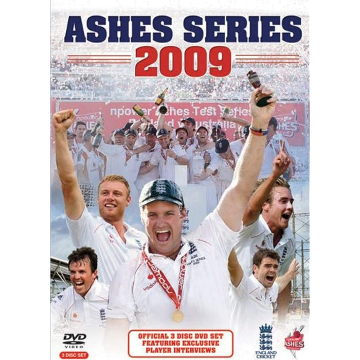 Ashes Series 2009 [Official 3 Disc DVD Box Set] [2009] [Region 2] - New Sealed - Attic Discovery Shop