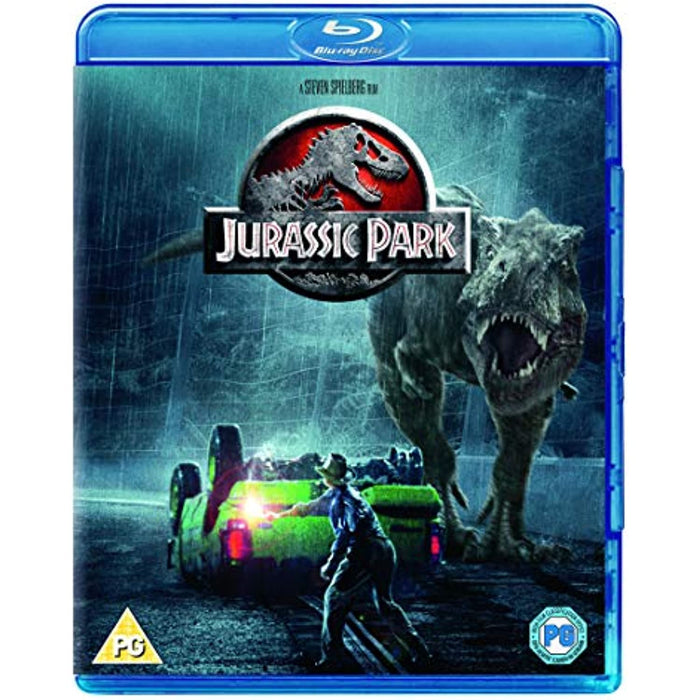 Jurassic Park [Blu-ray] [1993] [2018] [Region Free] Steven Spielberg Classic - Like New - Attic Discovery Shop