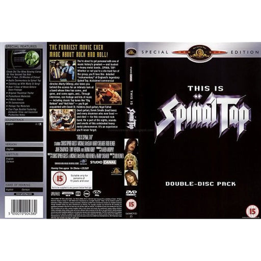 This Is Spinal Tap (Double Disc Set) [DVD] [Region 2] - Very Good - Very Good - Attic Discovery Shop