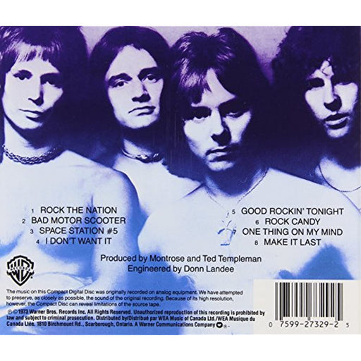 Montrose [Rare CD Album] - Very Good - Attic Discovery Shop