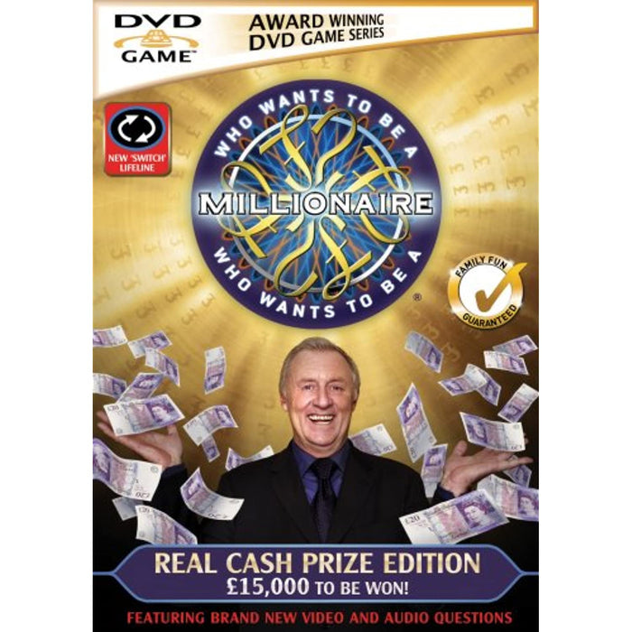 Who Wants To Be A Millionaire Real Cash Prize Edition Interactive DVD New Sealed - Attic Discovery Shop