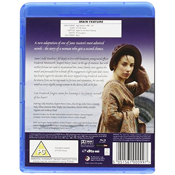 Persuasion [Blu-ray] [2010] [Region Free] (A Jane Austen Classic) - Very Good - Attic Discovery Shop