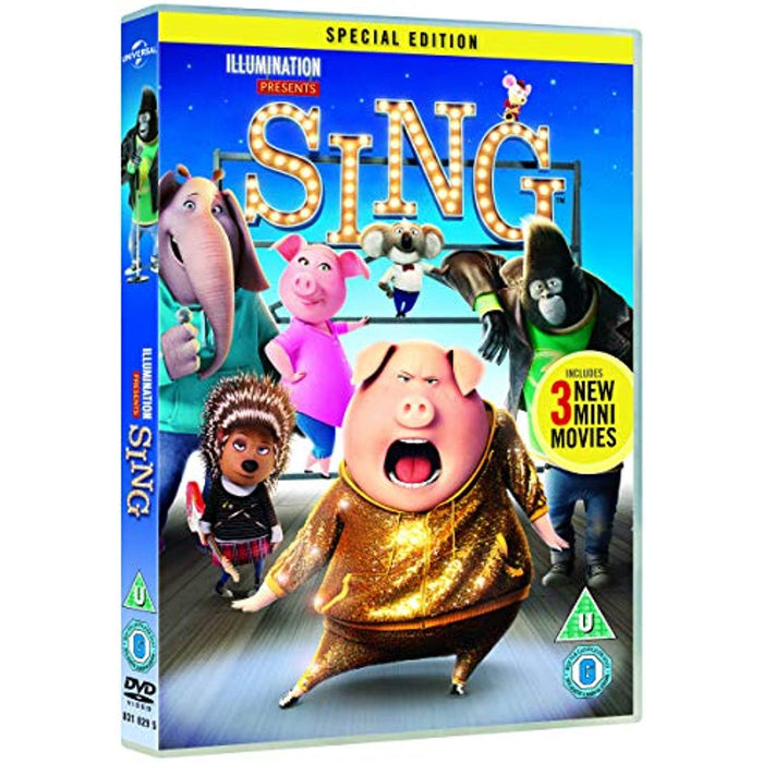 Sing - Special Edition [DVD] [2017] [Region 2, 4, 5] - Like New - Attic Discovery Shop