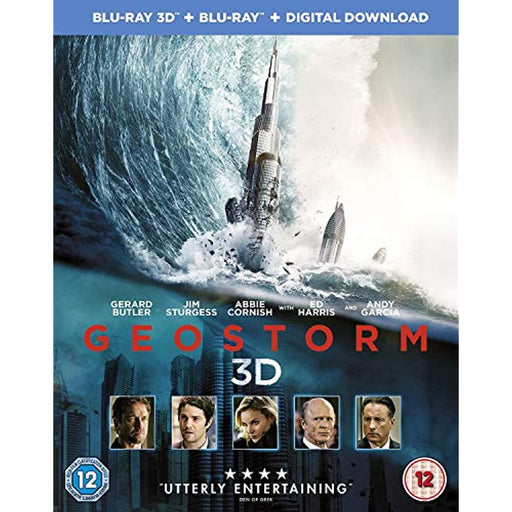 Geostorm [Blu-ray 3D + 2D] [2017] [Region Free] - Very Good - Attic Discovery Shop