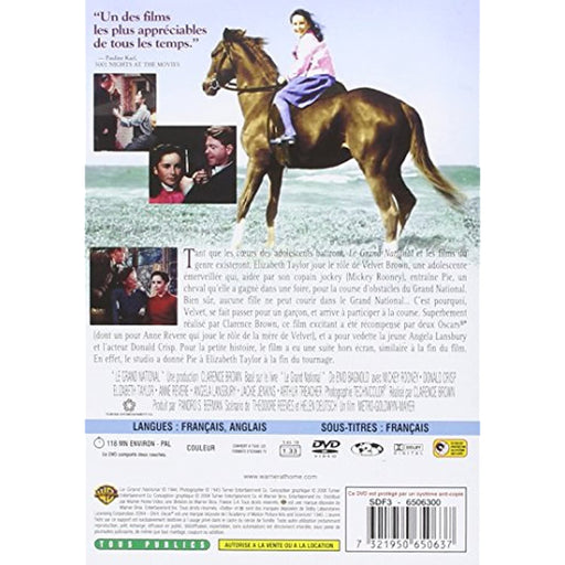 National Velvet (Le Grand National) [Rare French Import, plays English] [Reg 2] - Very Good - Attic Discovery Shop