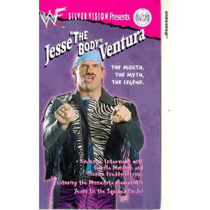 Wrestling / WWF - Jesse The Body Ventura [1998] [VHS Video] Rare Silver Vision - Acceptable - Attic Discovery Shop